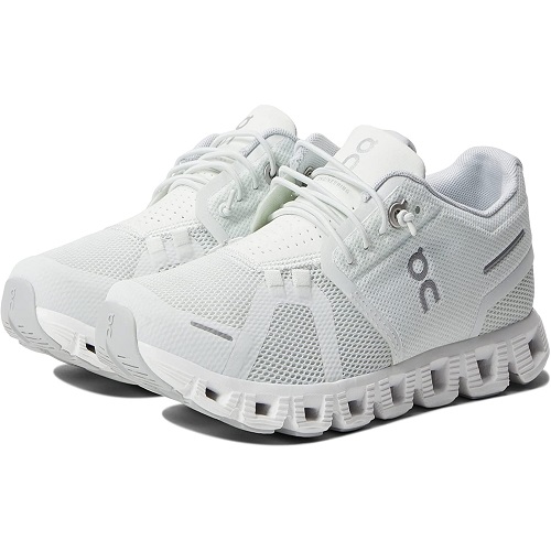 On Cloud 5 ICE White Shoes