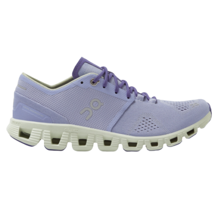 On Cloud X Training Shoes Purple & White