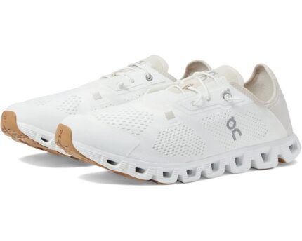 On Cloud 5 Coast Undyed White Pearl Shoes