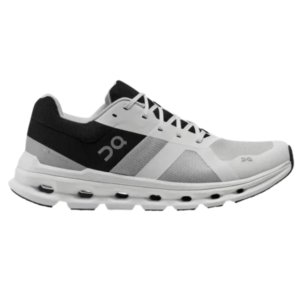 On Cloud Golf 4 Black on White Shoes